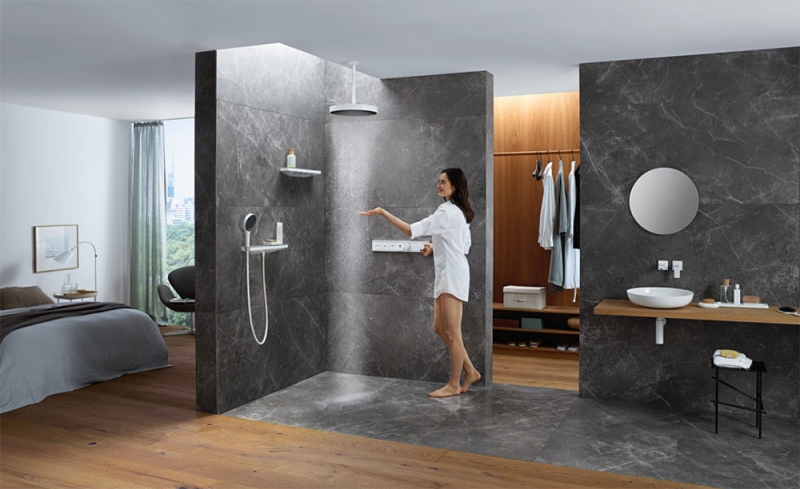 Верхний душ Hansgrohe Rainfinity 26231000 Хром от магазина ЛесКонПром.ру