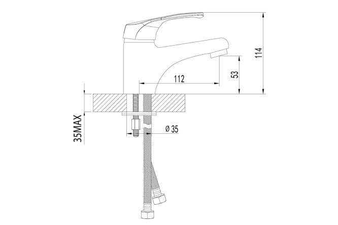 Смеситель для раковины LEMARK Omega 80440906 от магазина ЛесКонПром.ру