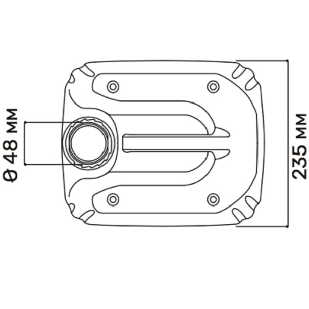Канистра пластиковая 21,5 л от магазина ЛесКонПром.ру