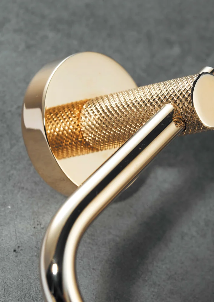 Полотенцедержатель Boheme Uno 10975-G gold от магазина ЛесКонПром.ру