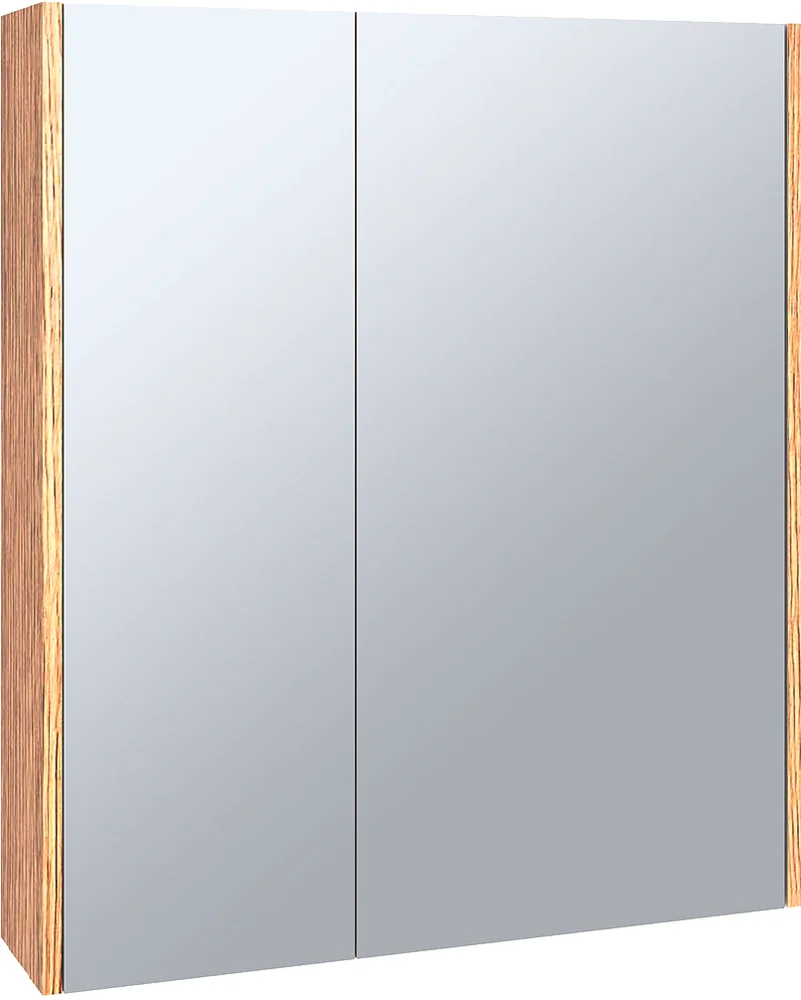 Зеркало-шкаф Emmy Дакота 70 рустик соломенный от магазина ЛесКонПром.ру