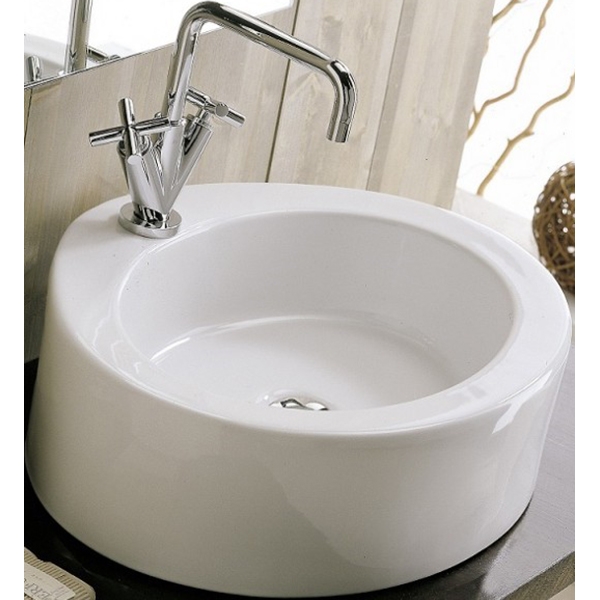 Раковина Scarabeo Lavabi D Arredo 54 8017 Белая от магазина ЛесКонПром.ру