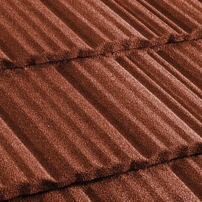 Композитная черепица Metrotile (Бельгия) MetroShake II терракотовая от магазина ЛесКонПром.ру