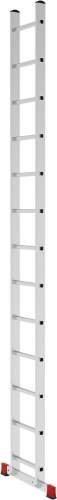 Лестница алюминиевая односекционная приставная полупрофессиональная Новая Высота  1х13 арт. 2210113 от магазина ЛесКонПром.ру