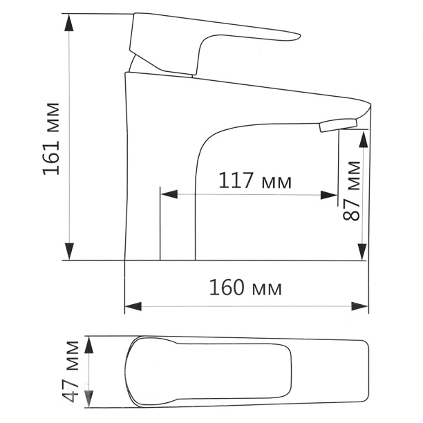 Смеситель для раковины FLUMEN Rhein от магазина ЛесКонПром.ру