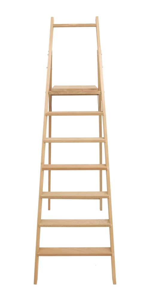 Стремянка деревянная односторонняя со ступенями Hoz-Block Электрик 7 ступеней (арт. СДЭ-7) от магазина ЛесКонПром.ру