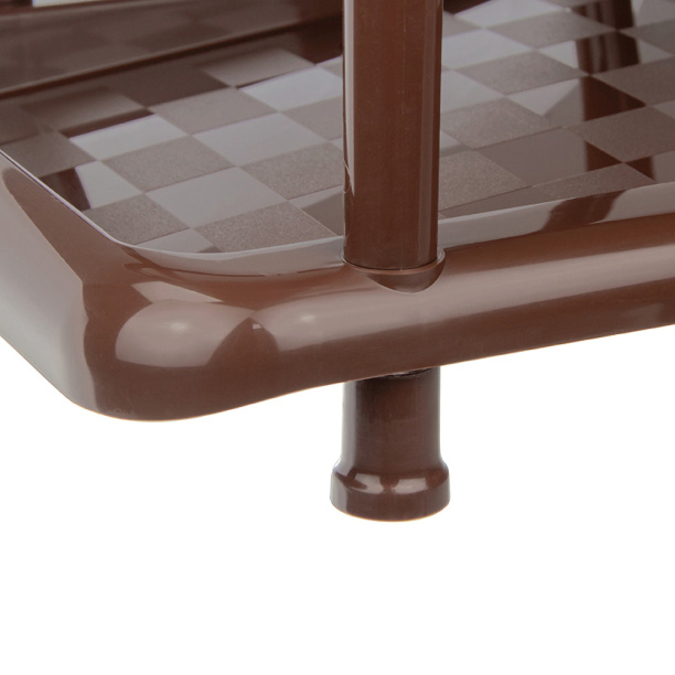 Этажерка пластик М-Пластика 31х30,7х83,7 см микс от магазина ЛесКонПром.ру