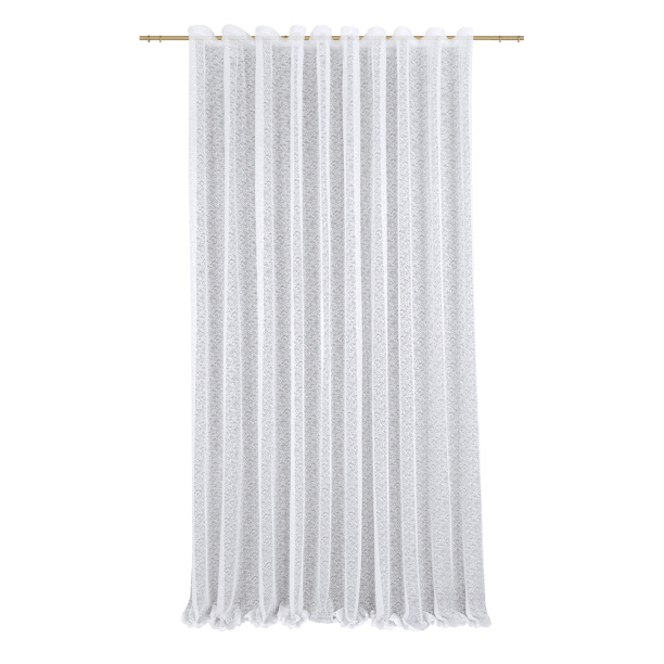 Штора-тюль Паутинка 300х280 см бежевая от магазина ЛесКонПром.ру