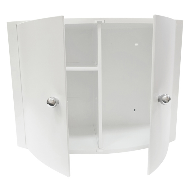 Шкаф Primanova для ванной пластик белый от магазина ЛесКонПром.ру