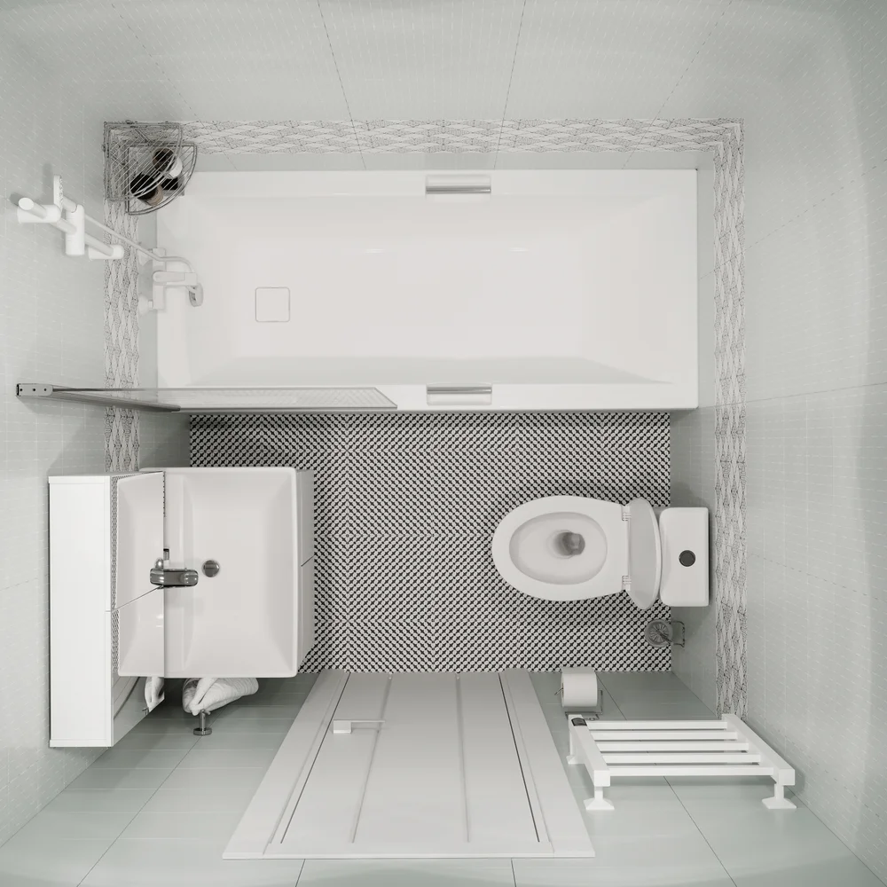 Полка DIWO Смоленск П16147 хром от магазина ЛесКонПром.ру