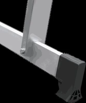 Алюминиевая четырехсекционная лестница-трансформер 400 мм NV1322 НОВАЯ ВЫСОТА 4Х2 арт.1320402 от магазина ЛесКонПром.ру