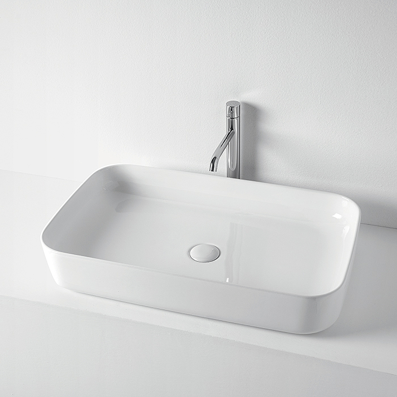 Раковина-чаша Kerasan Tribeca 70 460201 Белая от магазина ЛесКонПром.ру