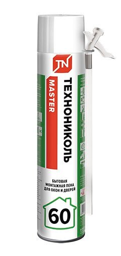 Пена ТН MASTER 60 Бытовая от магазина ЛесКонПром.ру