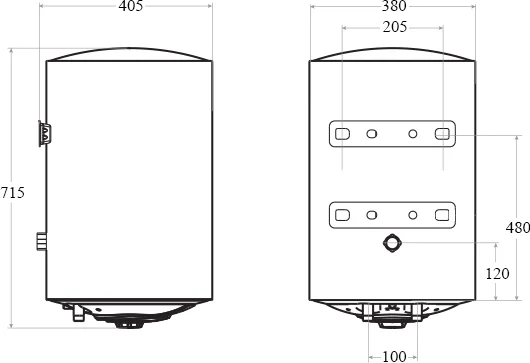 Накопительный водонагреватель Ballu Primex BWH/S 50 электрический от магазина ЛесКонПром.ру