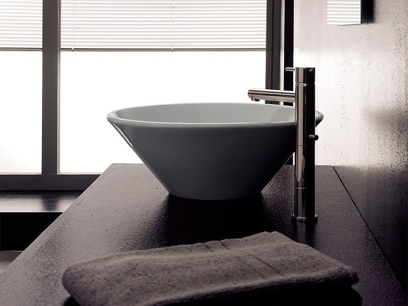 Раковина-чаша Scarabeo Thin Line 42 8010 Белая от магазина ЛесКонПром.ру