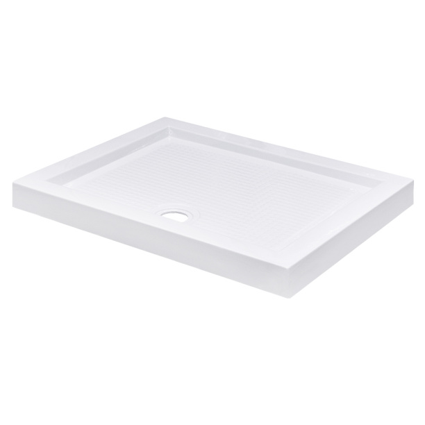 Душевой поддон FLUMEN 100х80х12 см акриловый от магазина ЛесКонПром.ру