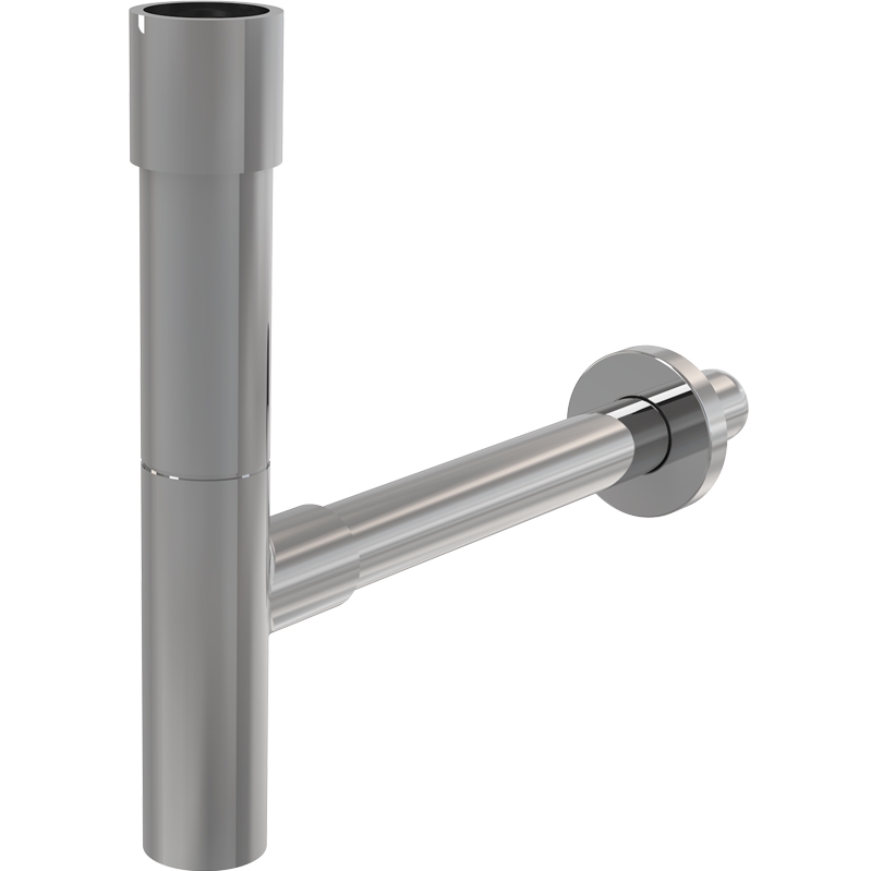 Сифон для раковины Alcaplast A402 Хром от магазина ЛесКонПром.ру