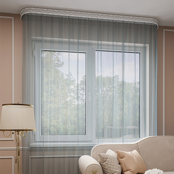 Штора-тюль Грек 300х260 см изумруд от магазина ЛесКонПром.ру