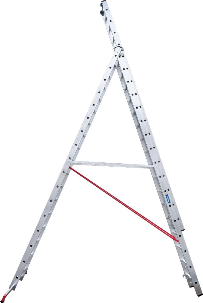 Лестница алюминиевая трехсекционная индустриальнаяНовая Высота 3x17 арт. 5230317 от магазина ЛесКонПром.ру