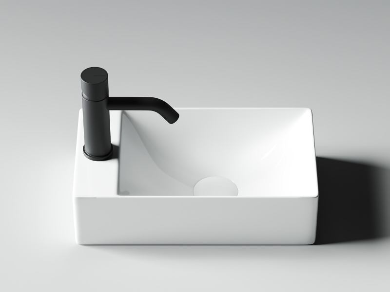 Раковина Ceramica Nova Element 37 CN5008 Белая от магазина ЛесКонПром.ру