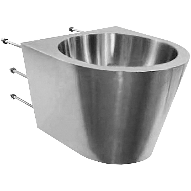 Раковина Nofer 36 13036.P.S. Нержавеющая сталь от магазина ЛесКонПром.ру