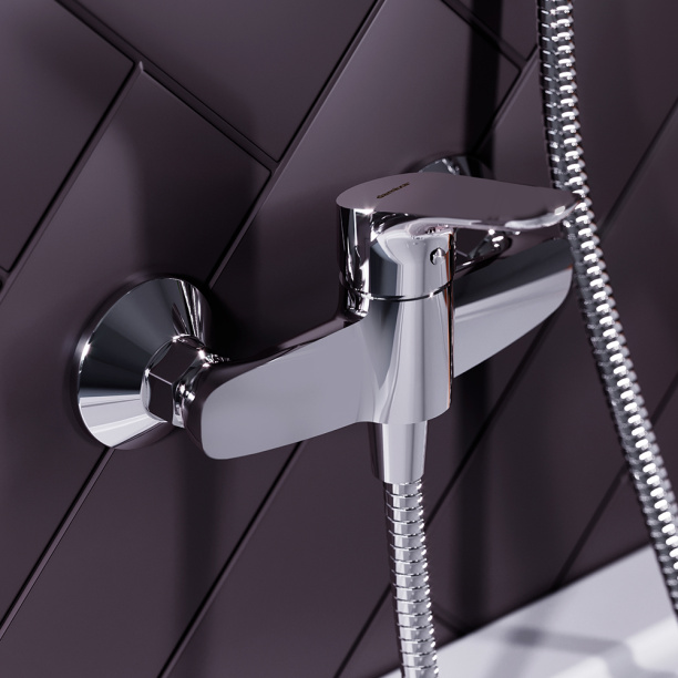 Смеситель для душа Cersanit Flavis хром от магазина ЛесКонПром.ру