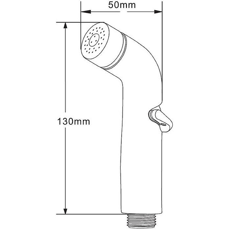 Гигиенический душ Orange HS003cr Хром от магазина ЛесКонПром.ру