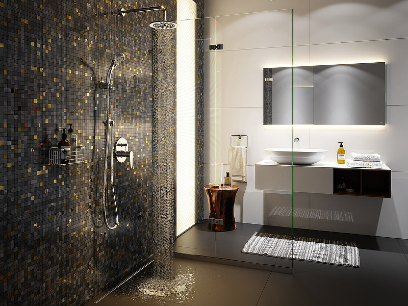 Душевой гарнитур Ferro Sera U500 Хром от магазина ЛесКонПром.ру