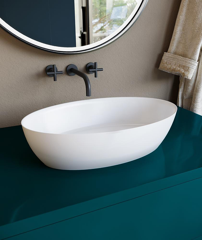 Раковина-чаша Salini Alda 58 110611G Белая глянцевая от магазина ЛесКонПром.ру