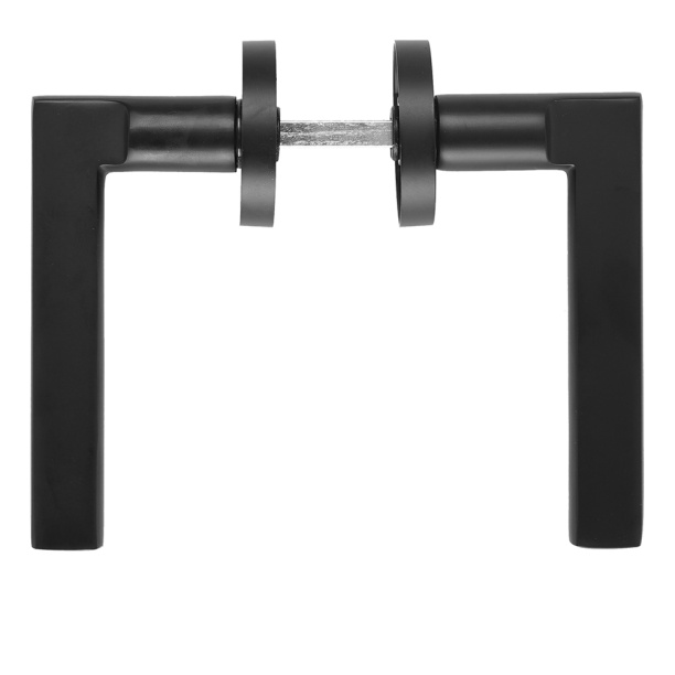 Ручки дверные NEODECO L063 черные от магазина ЛесКонПром.ру