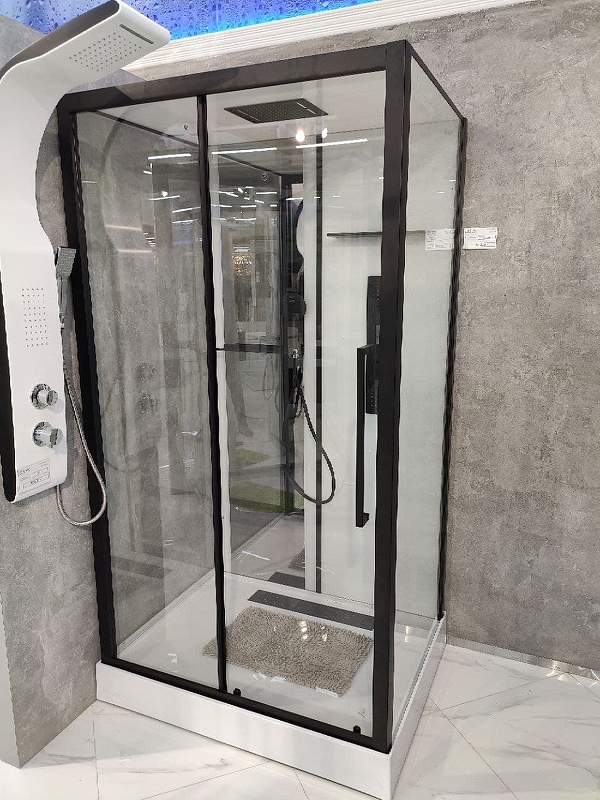 Душевая кабина Black&White Galaxy 8028000 с гидромассажем от магазина ЛесКонПром.ру