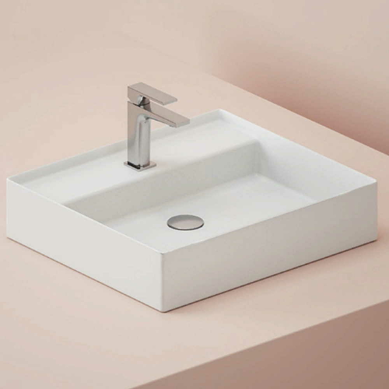 Раковина Artceram Scalino 55 SCL007 01 00 Белая глянцевая от магазина ЛесКонПром.ру