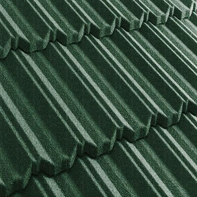 Композитная черепица Metrotile (Бельгия) MetroClassic зеленая от магазина ЛесКонПром.ру