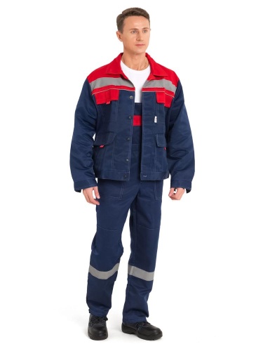КОСТЮМ "НОВА" (син./красн) от магазина ЛесКонПром.ру