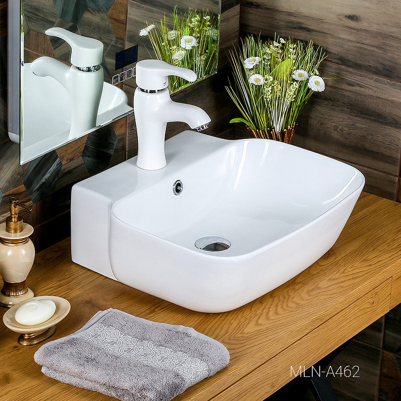 Раковина Melana 50 MLN-A462 Белая от магазина ЛесКонПром.ру