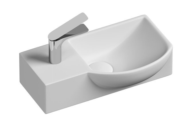 Умывальник подвесной угловой CERAMICA NOVA Element 80551296 от магазина ЛесКонПром.ру