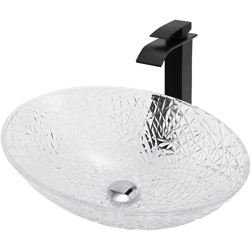 Раковина-чаша Abber Glas 50 AK2303 прозрачная от магазина ЛесКонПром.ру