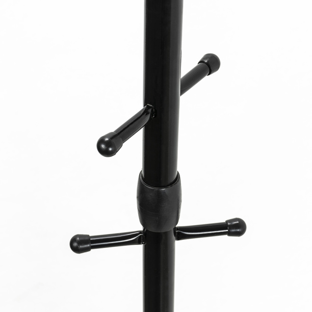 Вешалка напольная Ника ВК4 черная от магазина ЛесКонПром.ру