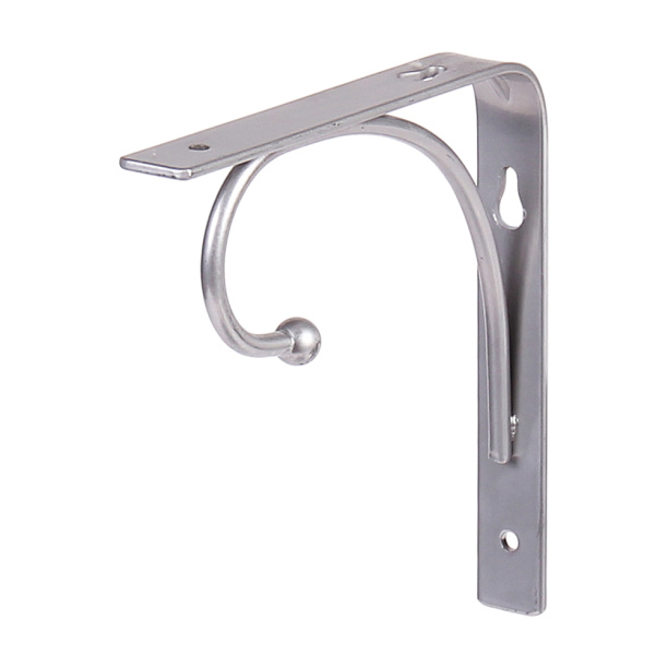 Кронштейн Лебедь 150х150 мм шампань от магазина ЛесКонПром.ру