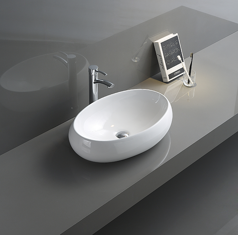 Раковина-чаша CeramaLux N 40 9030D Белая от магазина ЛесКонПром.ру