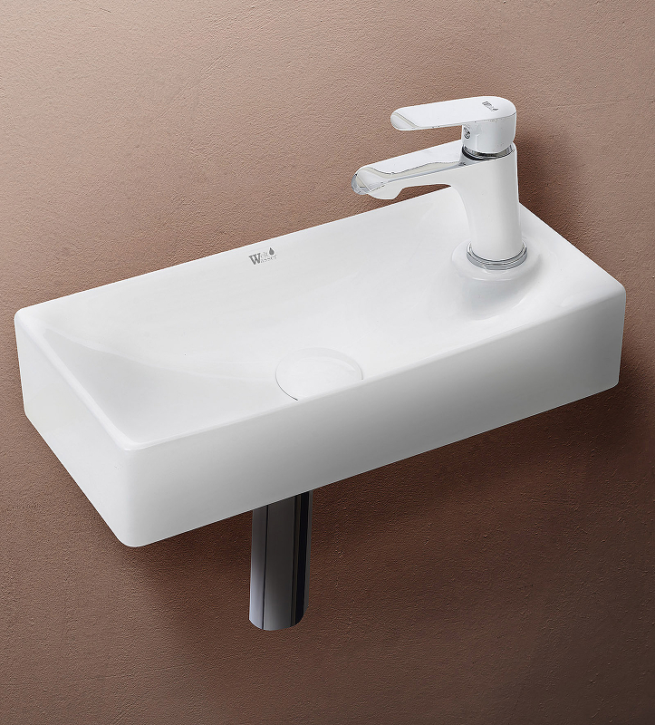 Раковина WeltWasser Aisbach 5112 44 10000004593 Белый глянец от магазина ЛесКонПром.ру