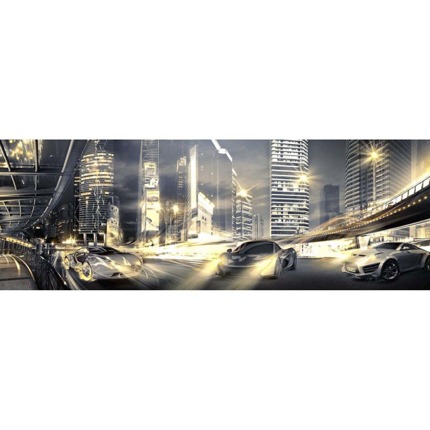 Фотообои бумажные Ночной драйв 388х136 см от магазина ЛесКонПром.ру