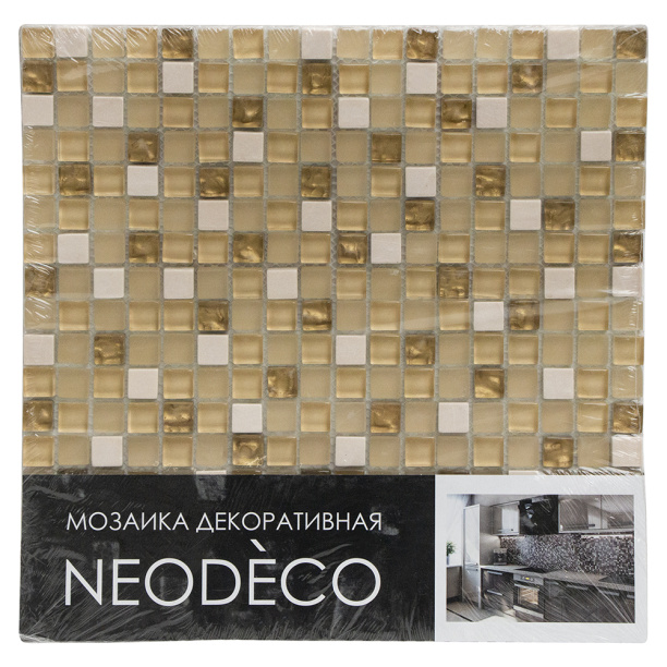 Мозаика NEODECO LAS59 комбинированная 30х30х0,8 см от магазина ЛесКонПром.ру