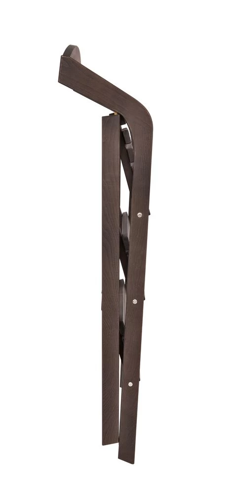 Стремянка-стул деревянная с широкими ступенями Hoz-Block Микки-Трон 3 ступени Венге (арт. СДМТС-3В) от магазина ЛесКонПром.ру