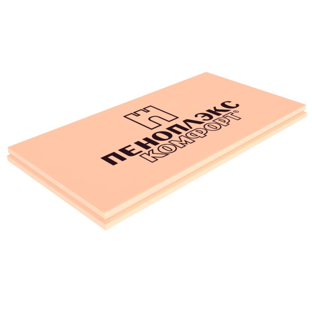 Экструдированный пенополистирол ПЕНОПЛЭКС КОМФОРТ 1185х585х100 мм от магазина ЛесКонПром.ру