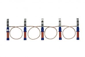 Заземление переносное ДИЭЛЕКТРИК  для высоковольтных линий ПЗУ-1Д от магазина ЛесКонПром.ру