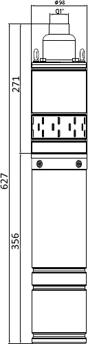 Погружной насос Pumpman TSSM 2-100-0.75 от магазина ЛесКонПром.ру