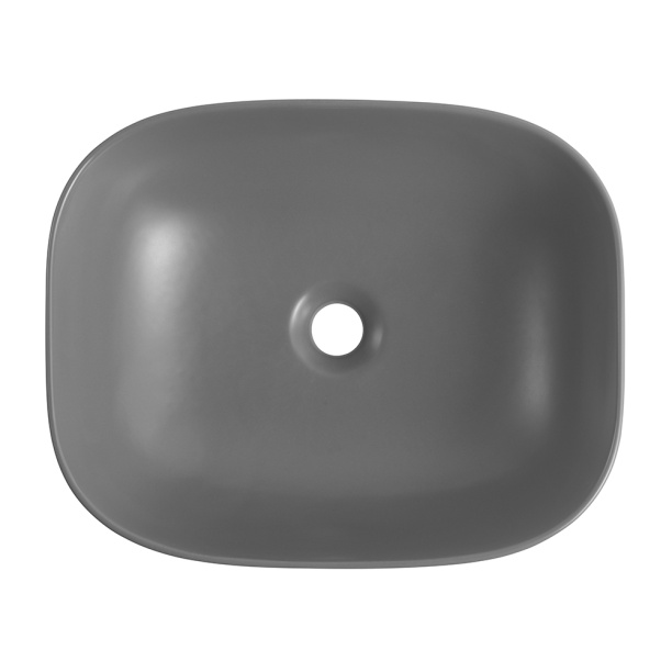 Раковина на столешницу FLUMEN DESIGN Malta 49 см серый от магазина ЛесКонПром.ру