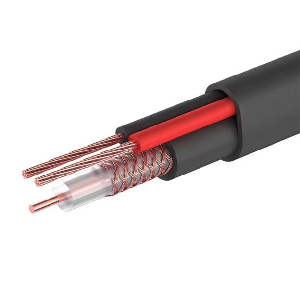 Кабель для видеонаблюдения PROconnect КВК-П-2 от магазина ЛесКонПром.ру