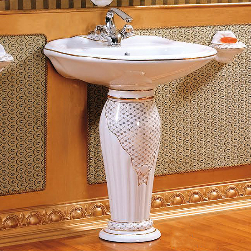 Раковина CeramaLux Lux Classic 54 J-766 Белая от магазина ЛесКонПром.ру